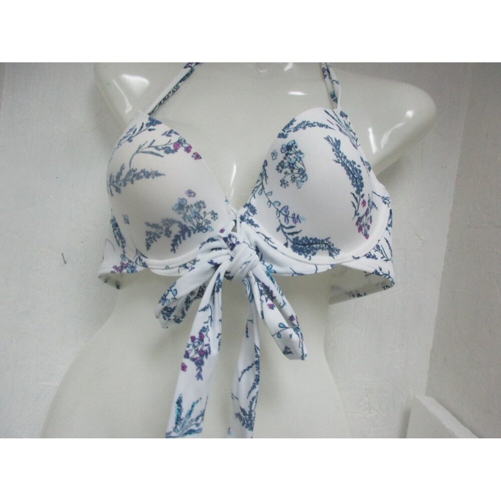 Adore Me Women's SW07830 Floral Design Contour Bikini Top Size 34A NWOT!!! - Picture 1 of 2